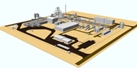 Graphic showing reception facility of proposed Air Products Tees Valley Renewable Energy Facility. 