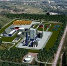 VärmlandsMetanol's rendering of a proposed 100,000 tonne methanol plant near Hagsfors, Sweden. Image: VärmlandsMetanol AB.